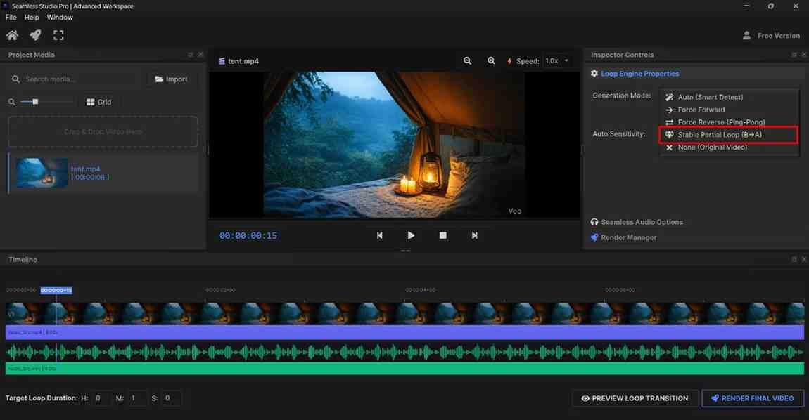 How to Create a 10 Hour Loop Video from 5 Seconds (No Editing Skills Needed)